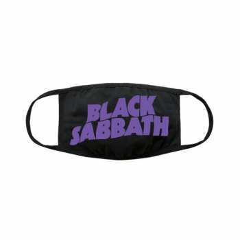 Merch Black Sabbath: Maszk Wavy Logo Black Sabbath