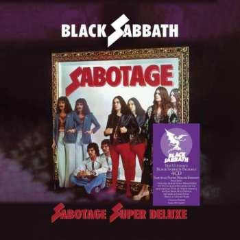 4CD/Dobozkészlet Black Sabbath: Sabotage DLX