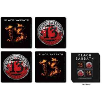 Merch Black Sabbath: Alátétkészlet 13