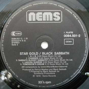 2LP Black Sabbath: Star Gold