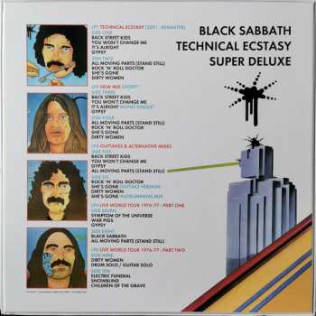 5LP/Dobozkészlet Black Sabbath: Technical Ecstasy • Super Deluxe DLX