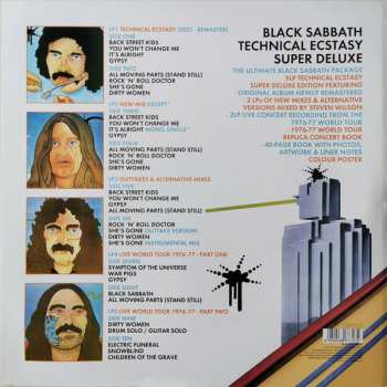 5LP/Dobozkészlet Black Sabbath: Technical Ecstasy • Super Deluxe DLX