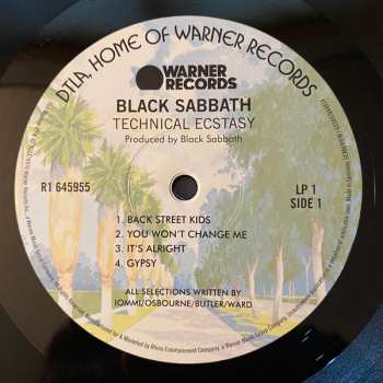 5LP/Dobozkészlet Black Sabbath: Technical Ecstasy Super Deluxe DLX