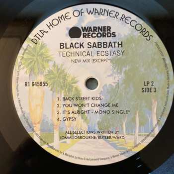 5LP/Dobozkészlet Black Sabbath: Technical Ecstasy Super Deluxe DLX
