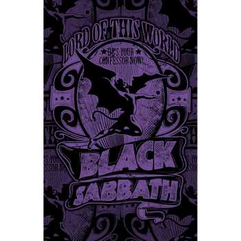 Merch Black Sabbath: Textil poszter Lord Of This World