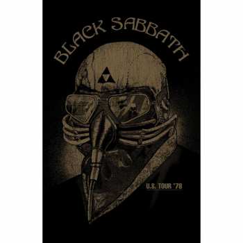 Merch Black Sabbath: Textil poszter Us Tour '78