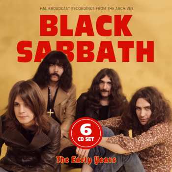 6CD Black Sabbath: The Early Years Live (6cd Box)