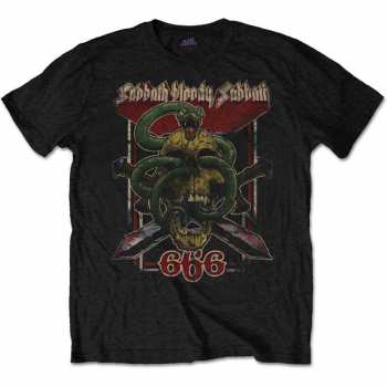 Merch Black Sabbath: Póló Bloody Sabbath 666 