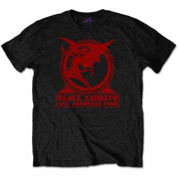 Merch Black Sabbath: Póló Europe '75 