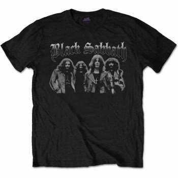 Merch Black Sabbath: Póló Greyscale Group 