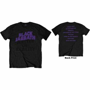 Merch Black Sabbath: Tričko Masters Of Reality Album  S