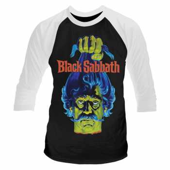 Merch Black Sabbath: Póló S Tříčtvrtečním Rukávem Black Sabbath (movie Poster Head)