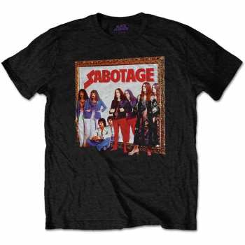 Merch Black Sabbath: Tričko Sabotage  S