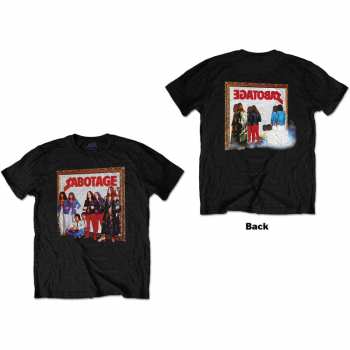 Merch Black Sabbath: Tričko Sabotage  S