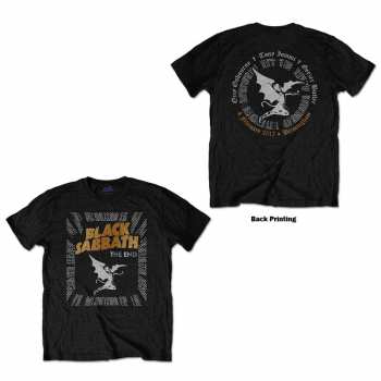 Merch Black Sabbath: Tričko The End Demon  S
