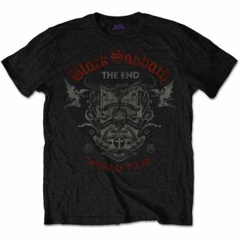 Merch Black Sabbath: Póló The End Reading Skull 