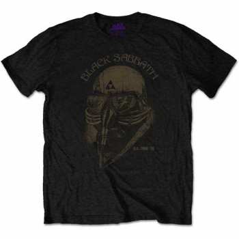 Merch Black Sabbath: Tričko Us Tour 1978  S