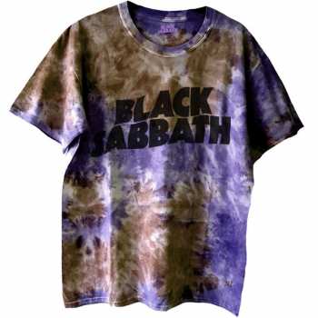 Merch Black Sabbath: Tričko Wavy Logo Black Sabbath  S