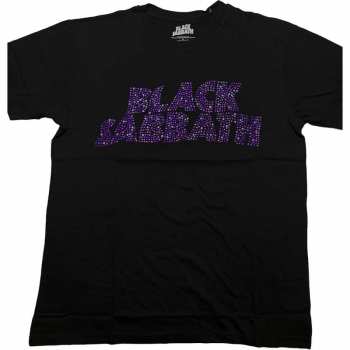 Merch Black Sabbath: Tričko Wavy Logo Black Sabbath  S