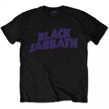 Póló Wavy Logo Black Sabbath Vintage 