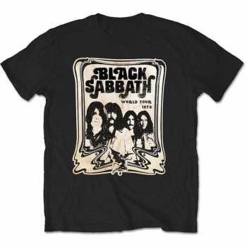 Merch Black Sabbath: Póló World Tour 1978 
