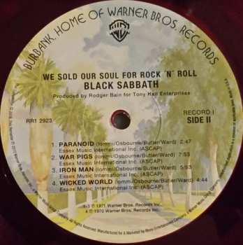 2LP Black Sabbath: We Sold Our Soul For Rock 'N' Roll CLR