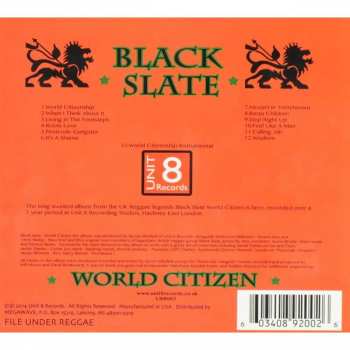 CD Black Slate: World Citizen