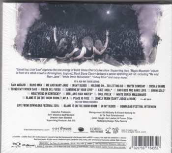 CD/Blu-ray Black Stone Cherry: Thank You - Livin' Live: Birmingham, UK (October 30th, 2014)