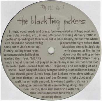 LP Black Twig Pickers: Whompyjawed LTD