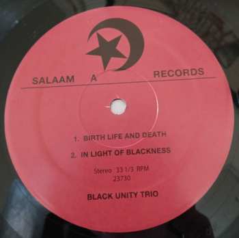 LP Black Unity Trio: Al-Fatihah