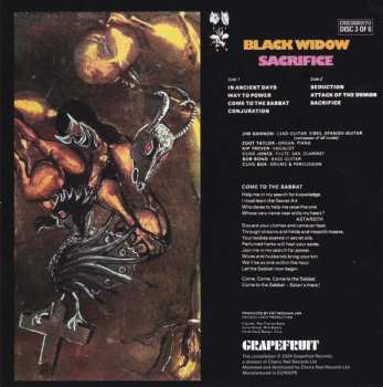 6CD/Dobozkészlet Black Widow: Sabbat Days (The Complete Anthology 1969-1972)