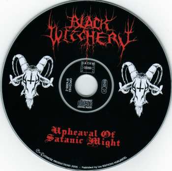 CD Black Witchery: Upheaval Of Satanic Might