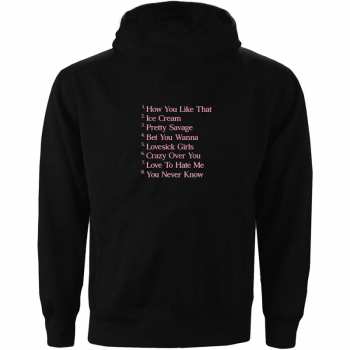 Merch BLACKPINK: Mikina The Album Tracklist  M