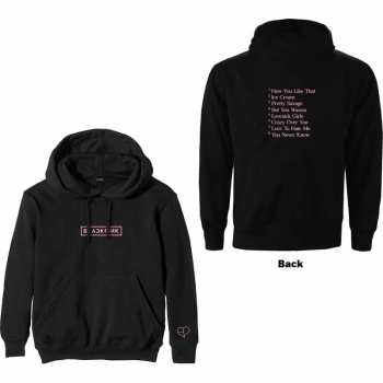 Merch BLACKPINK: Mikina The Album Tracklist  M