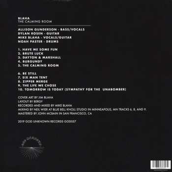 LP Blaha: The Calming Room CLR | LTD
