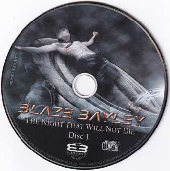 2CD Blaze Bayley: The Night That Will Not Die