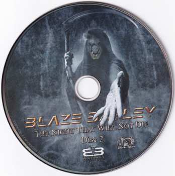 2CD Blaze Bayley: The Night That Will Not Die