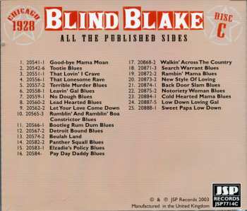 5CD/Dobozkészlet Blind Blake: All The Published Sides