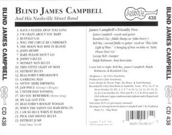 CD Blind James Campbell: Blind James Campbell And His Nashville Street Band