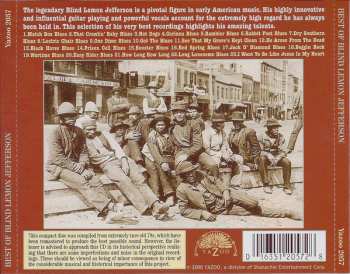 CD Blind Lemon Jefferson: The Best Of Blind Lemon Jefferson