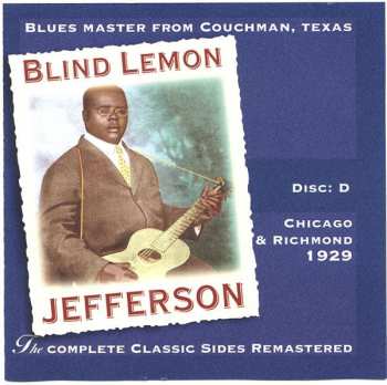 4CD/Dobozkészlet Blind Lemon Jefferson: The Complete 94 Classic Sides Remastered