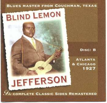 4CD/Dobozkészlet Blind Lemon Jefferson: The Complete 94 Classic Sides Remastered