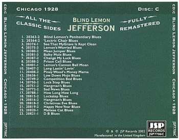 4CD/Dobozkészlet Blind Lemon Jefferson: The Complete 94 Classic Sides Remastered