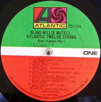LP Blind Willie McTell: Atlanta Twelve String
