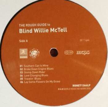 LP Blind Willie McTell: The Rough Guide To Blind Willie McTell LTD