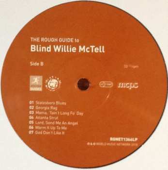 LP Blind Willie McTell: The Rough Guide To Blind Willie McTell LTD