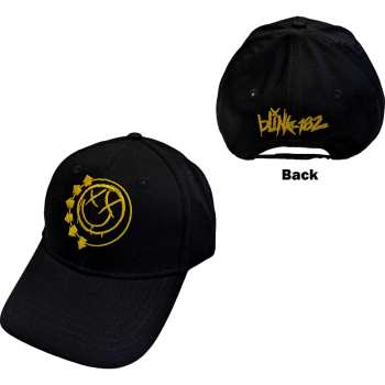 Merch Blink-182: Blink-182 Unisex Baseball Cap: Yellow Six Arrow Smile