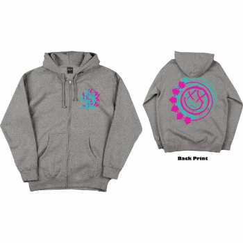 Merch Blink-182: Mikina Se Zipem Double Six Arrow Smiley  XL