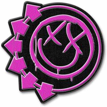 Merch Blink-182: Felvarró Pink Neon Six Arrows