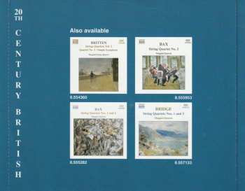 CD The Maggini Quartet: Clarinet Quintet · String Quartet No. 2